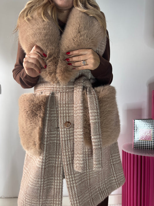 SMANICATO ECO PELLICCIA