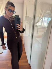 COORDINATO KORA MARRONE