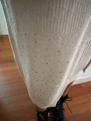 ABITO A COSTINE + CARDIGAN GLITTER