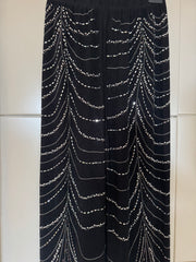 PANTALONE APPLICAZIONE PAILLETTES MOLTO ELASTICO