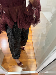 PANTALONE BALLON IN PAILLETTES