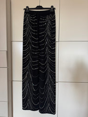 PANTALONE APPLICAZIONE PAILLETTES MOLTO ELASTICO