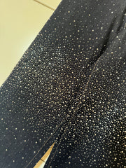 JEANS GLITTER ELASTICIZZATO