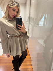 ABITO BOTTONCINI E GONNA PALLONCINO