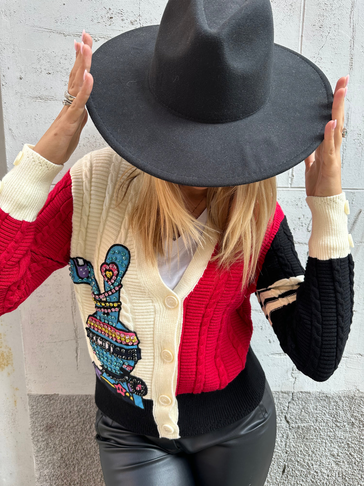 Cardigan Coniglio