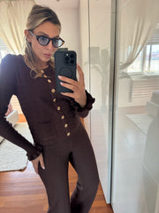 COORDINATO KORA MARRONE